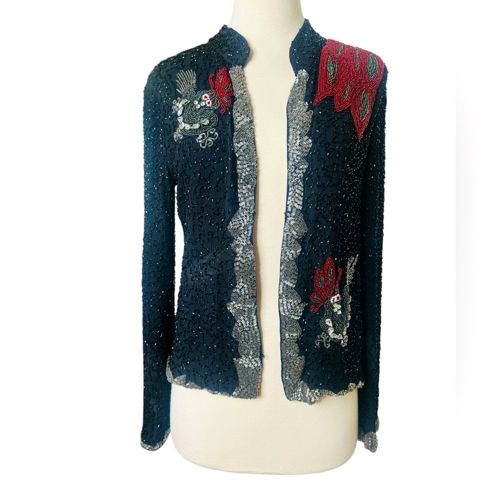 VINTAGE RARE APRIL MAY SEQUINED JACKET.